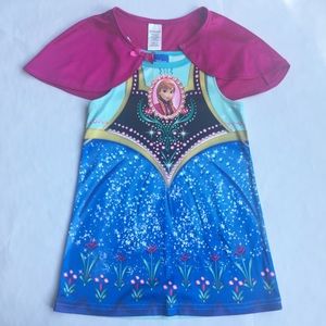 frozen nightie with cape